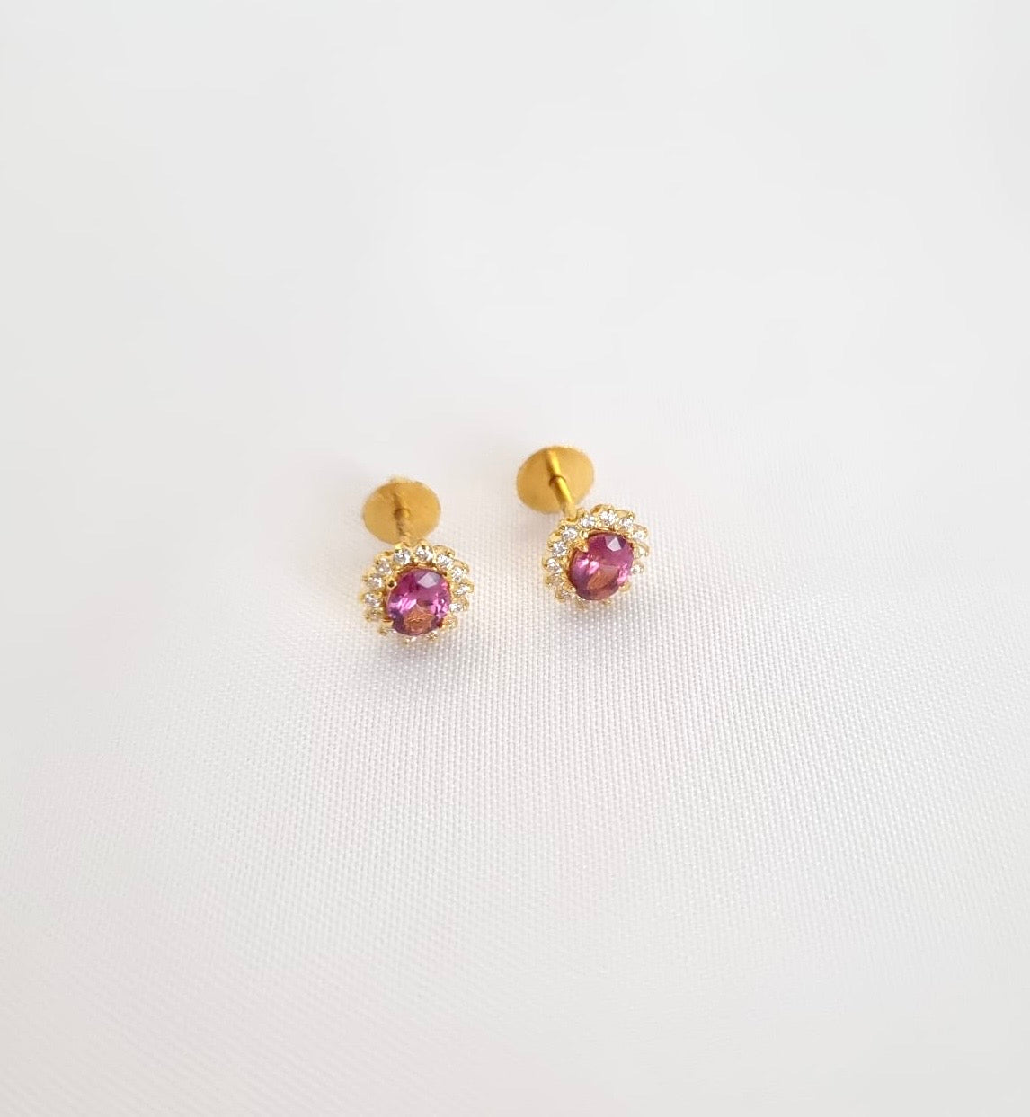 22k solid gold earrings