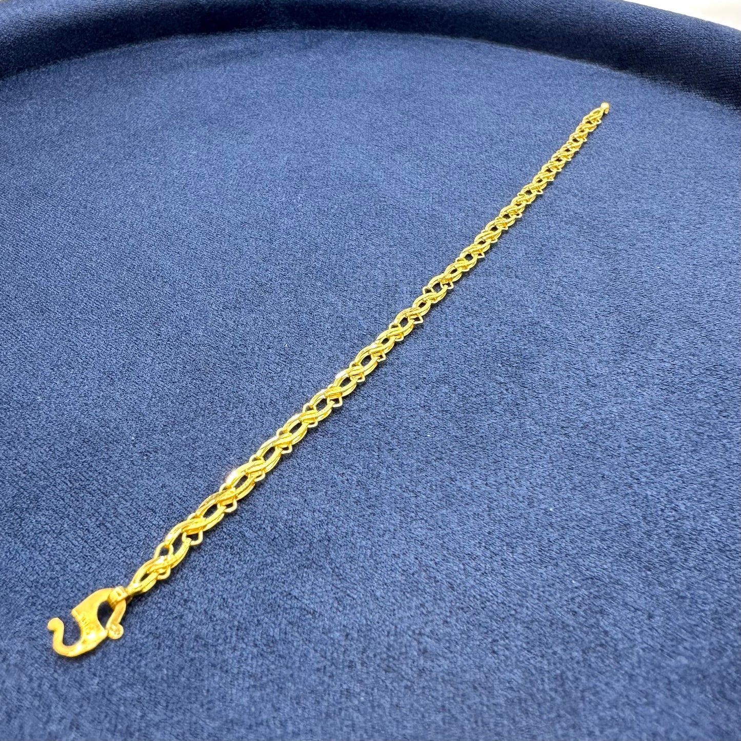 22k Solid Gold Bracelet - Teens and adults
