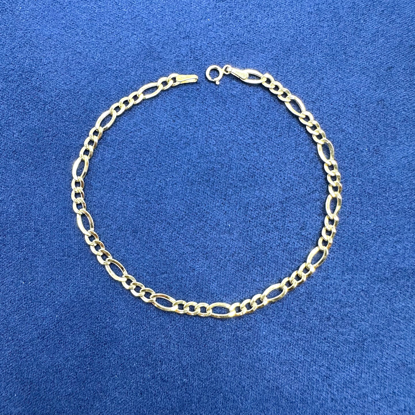 18k solid gold unisex bracelet