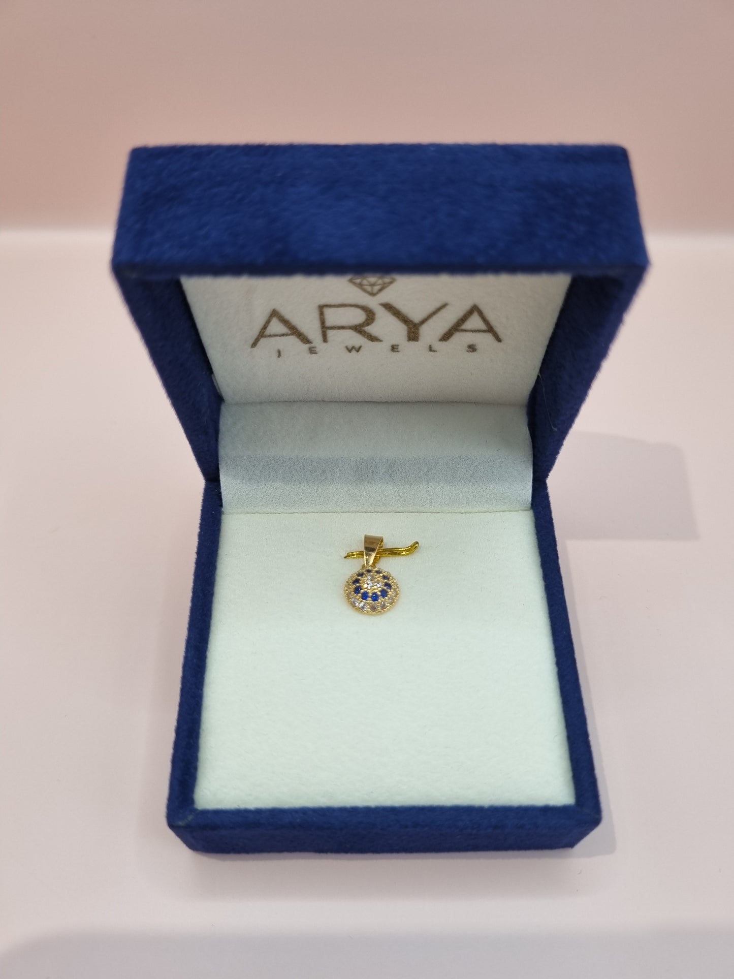 22k solid gold pendant