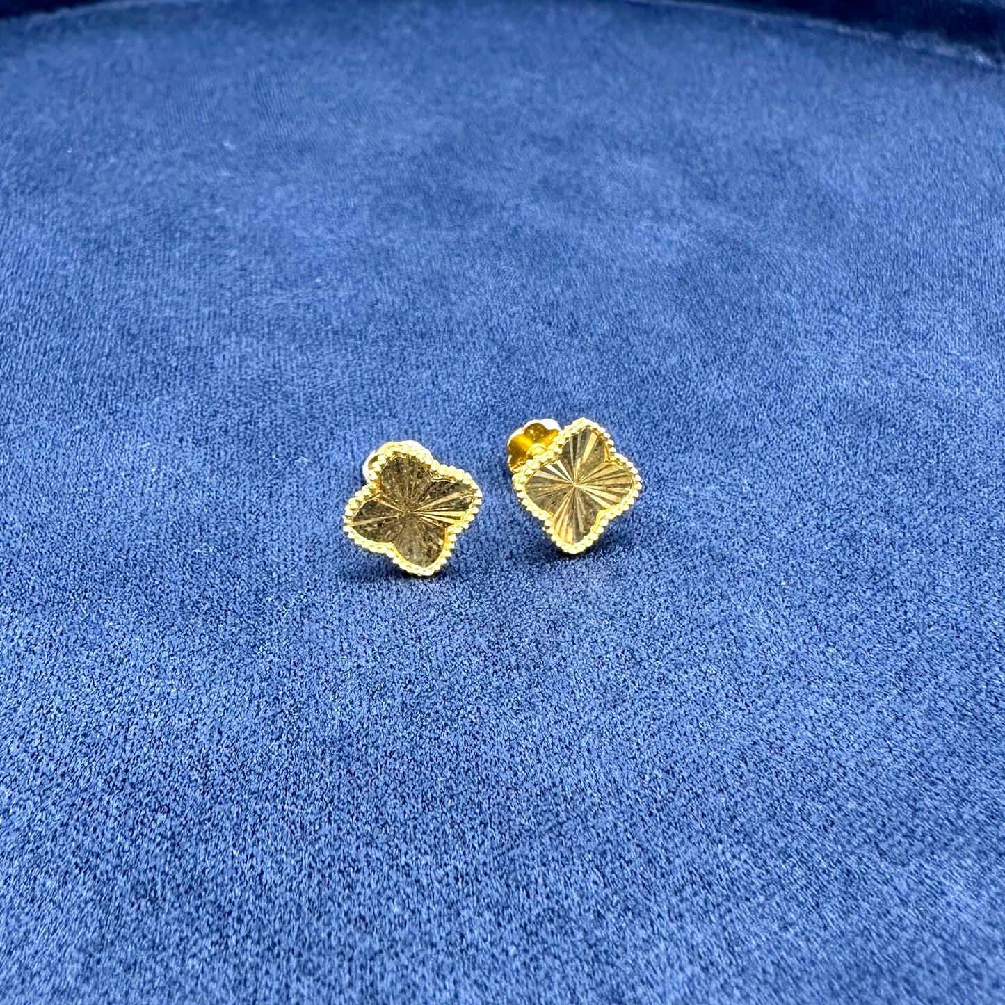 22k solid gold earrings