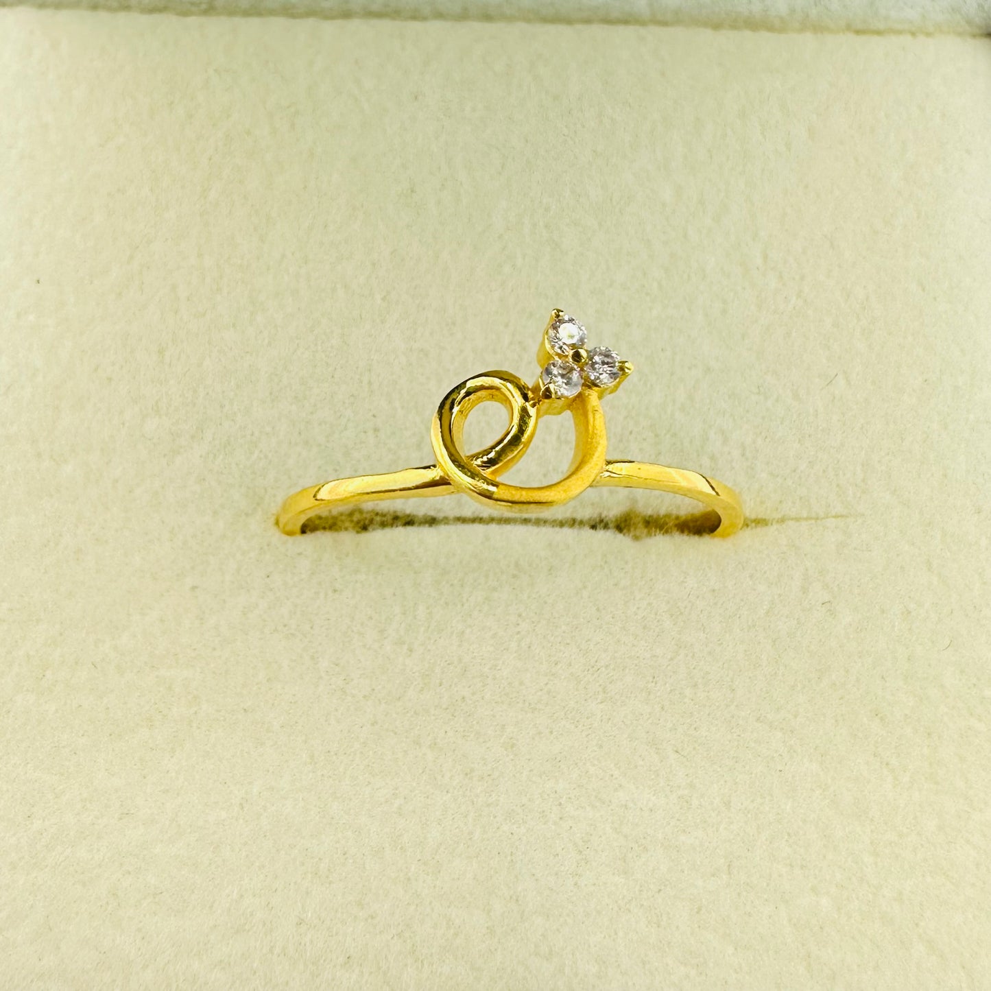 22k solid gold ring