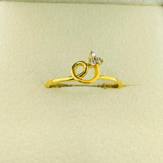 22k solid gold ring