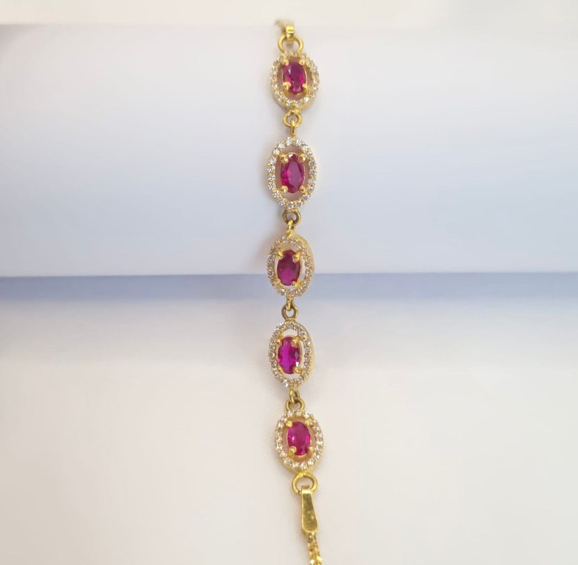 22k solid gold designer bracelet