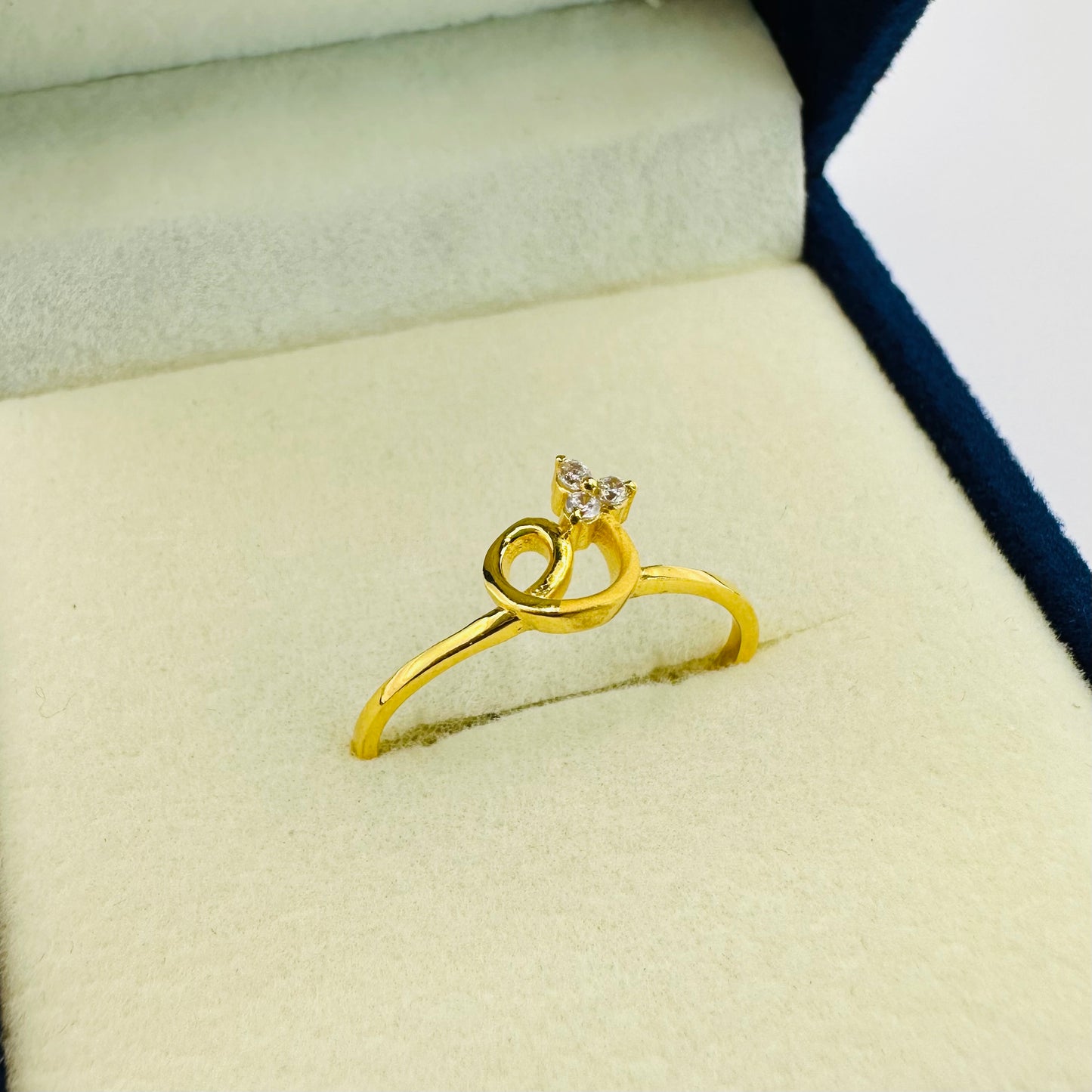 22k solid gold ring