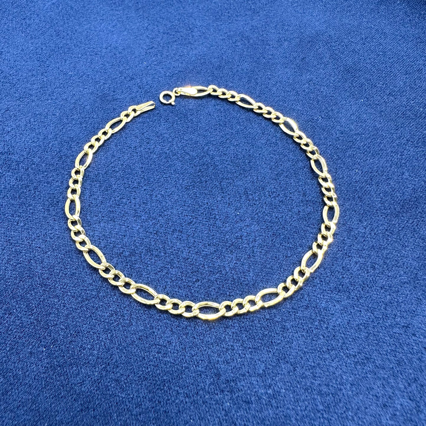 18k solid gold unisex bracelet