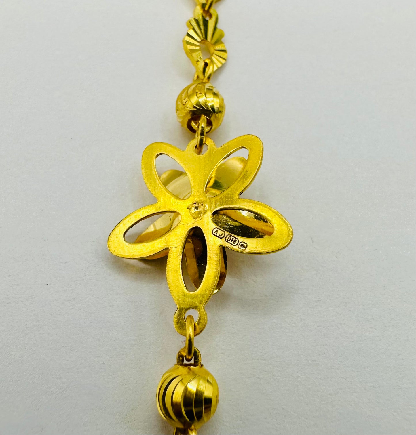 22k Solid Gold Designer Bracelet