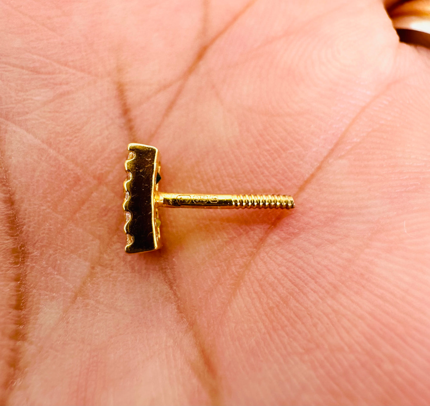 22K Solid Gold Designer Earrings