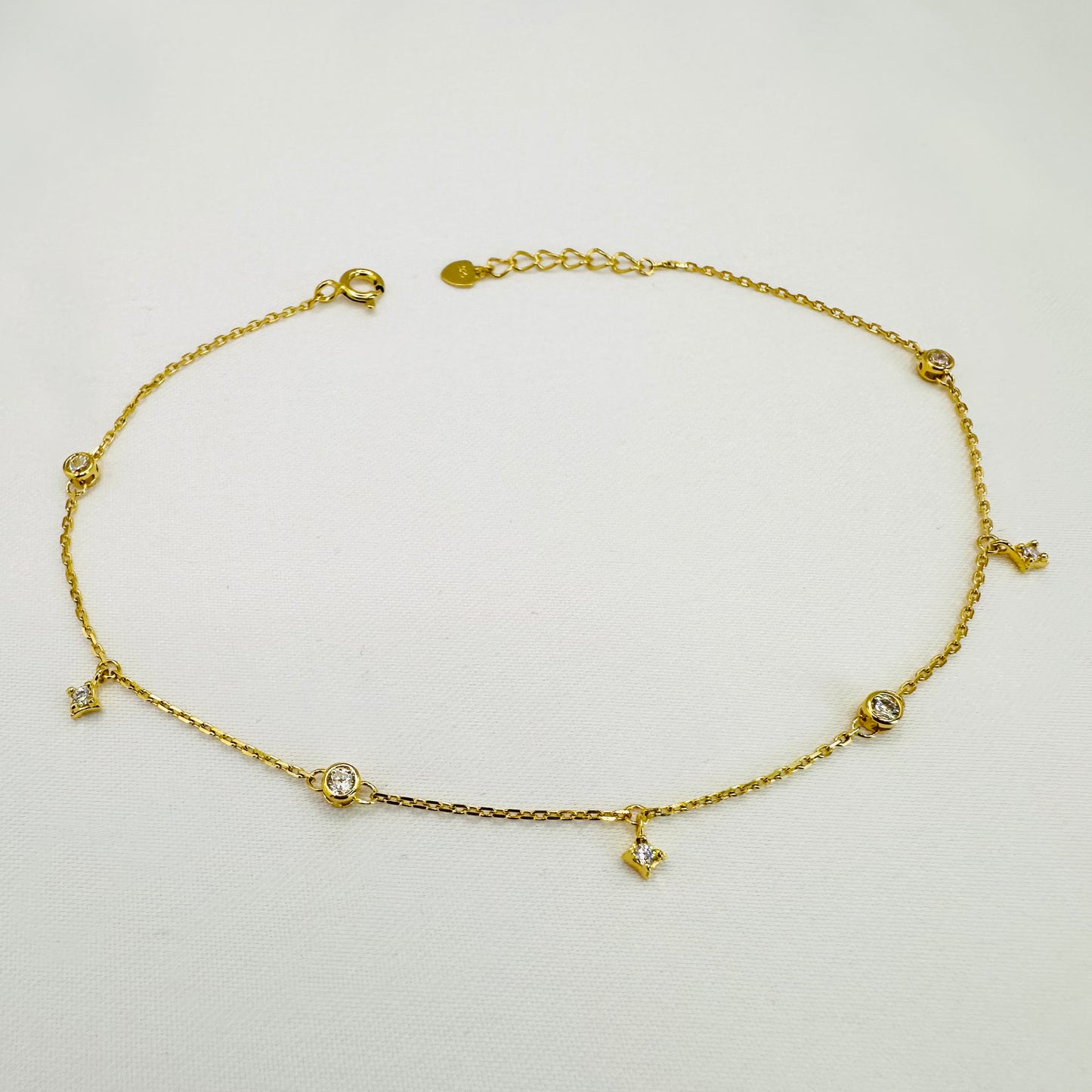 925 silver anklet