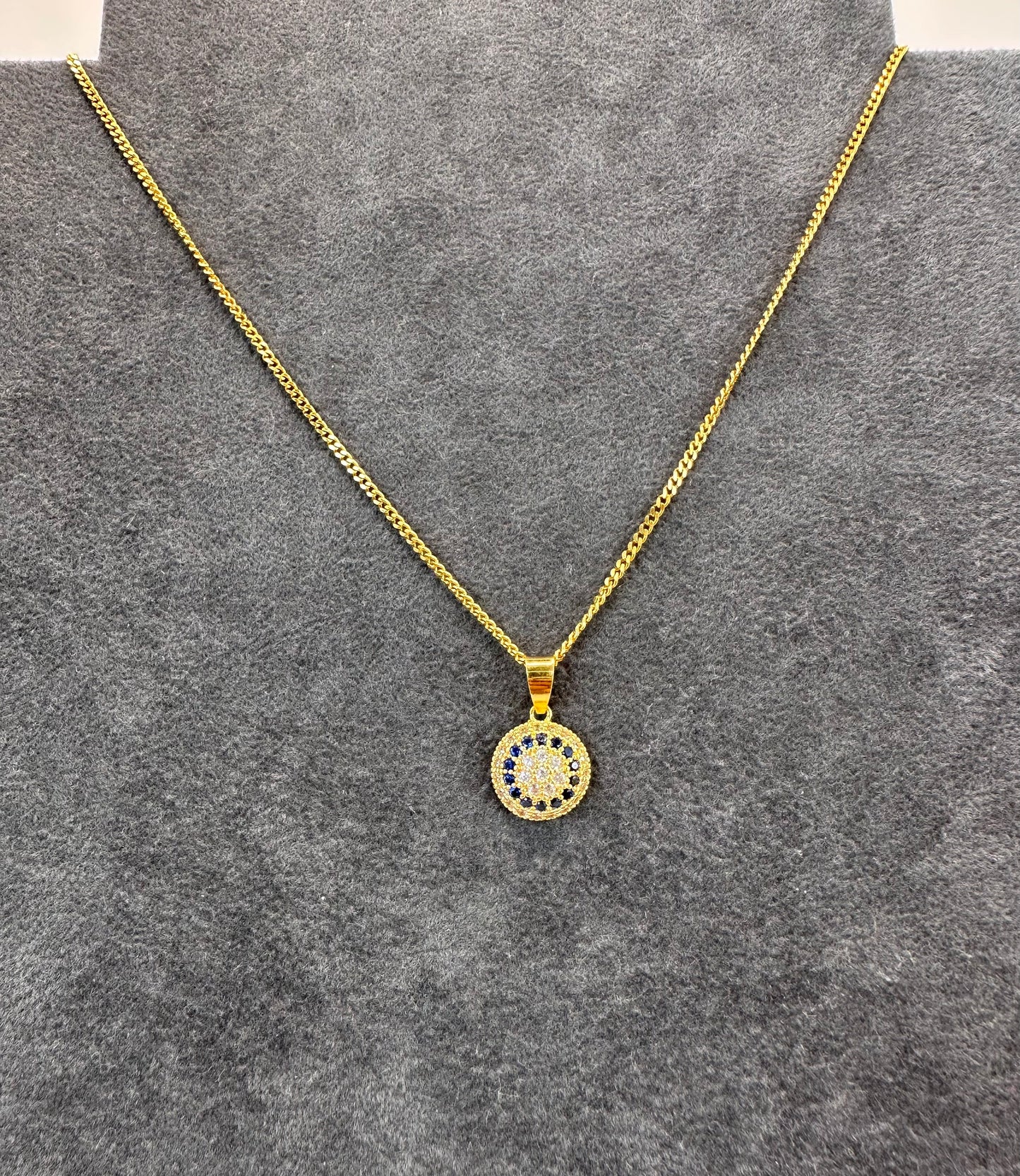 22k solid gold pendant