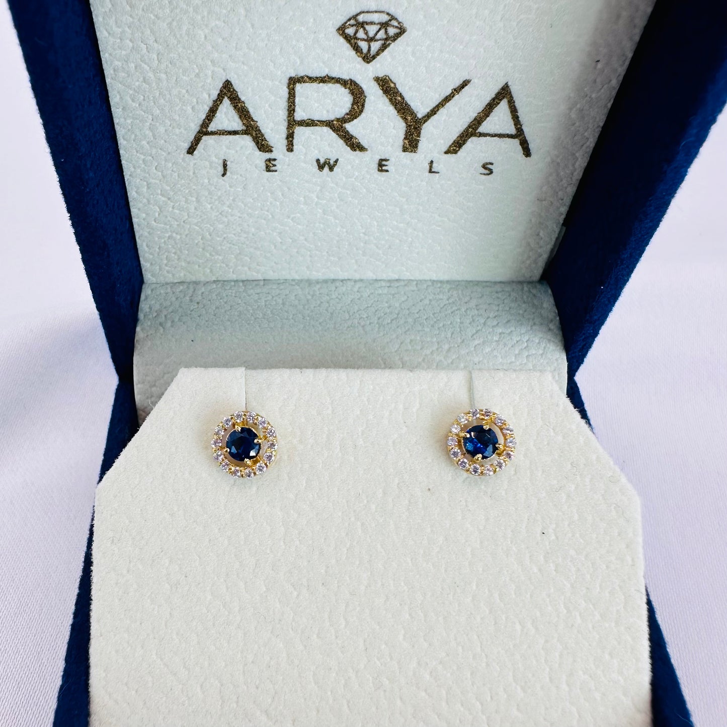 22k solid gold earrings