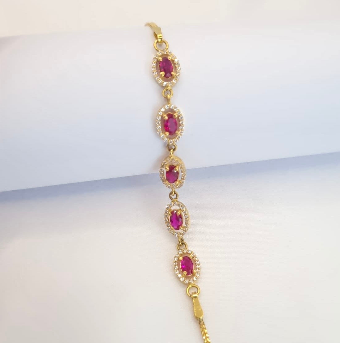 22k solid gold designer bracelet