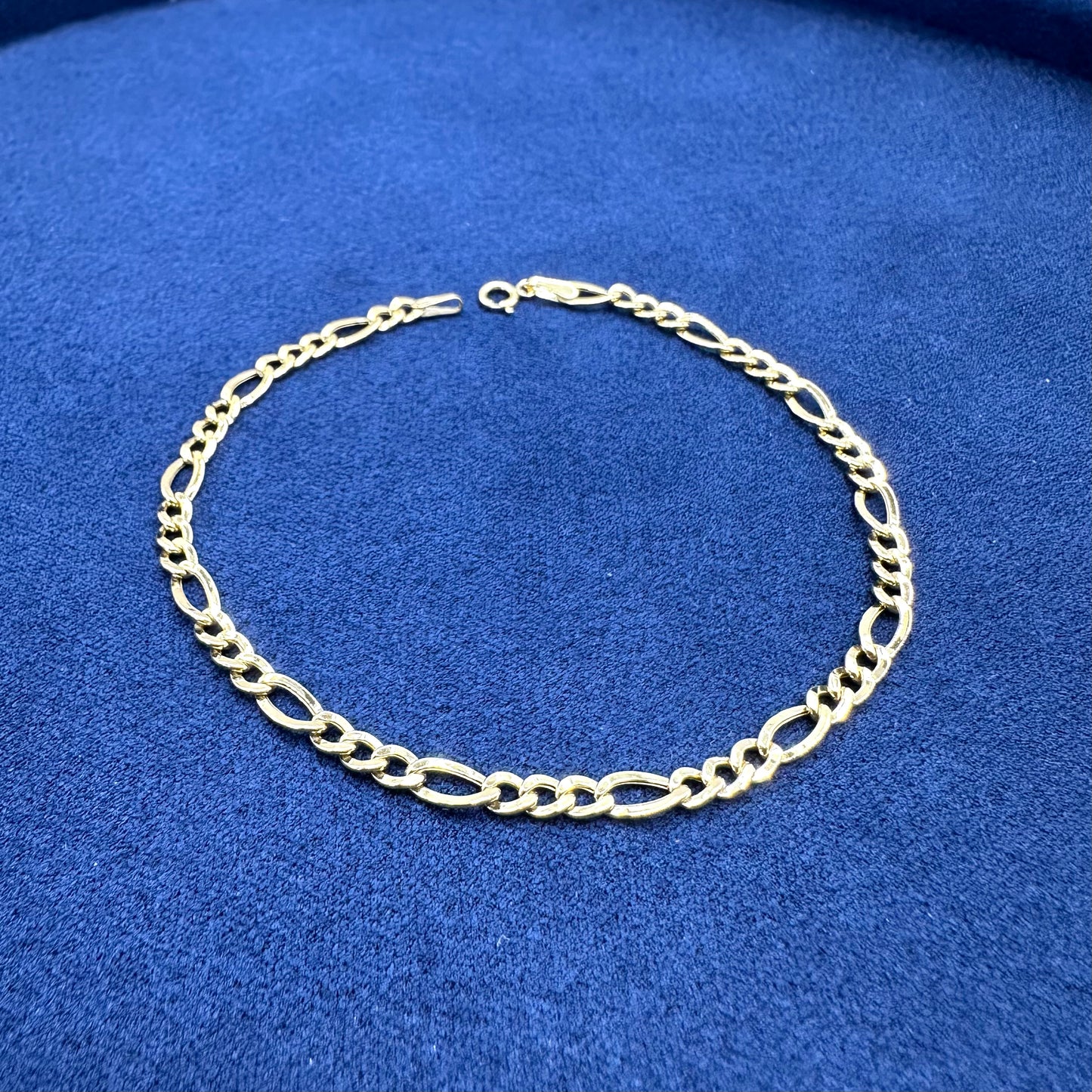 18k solid gold unisex bracelet