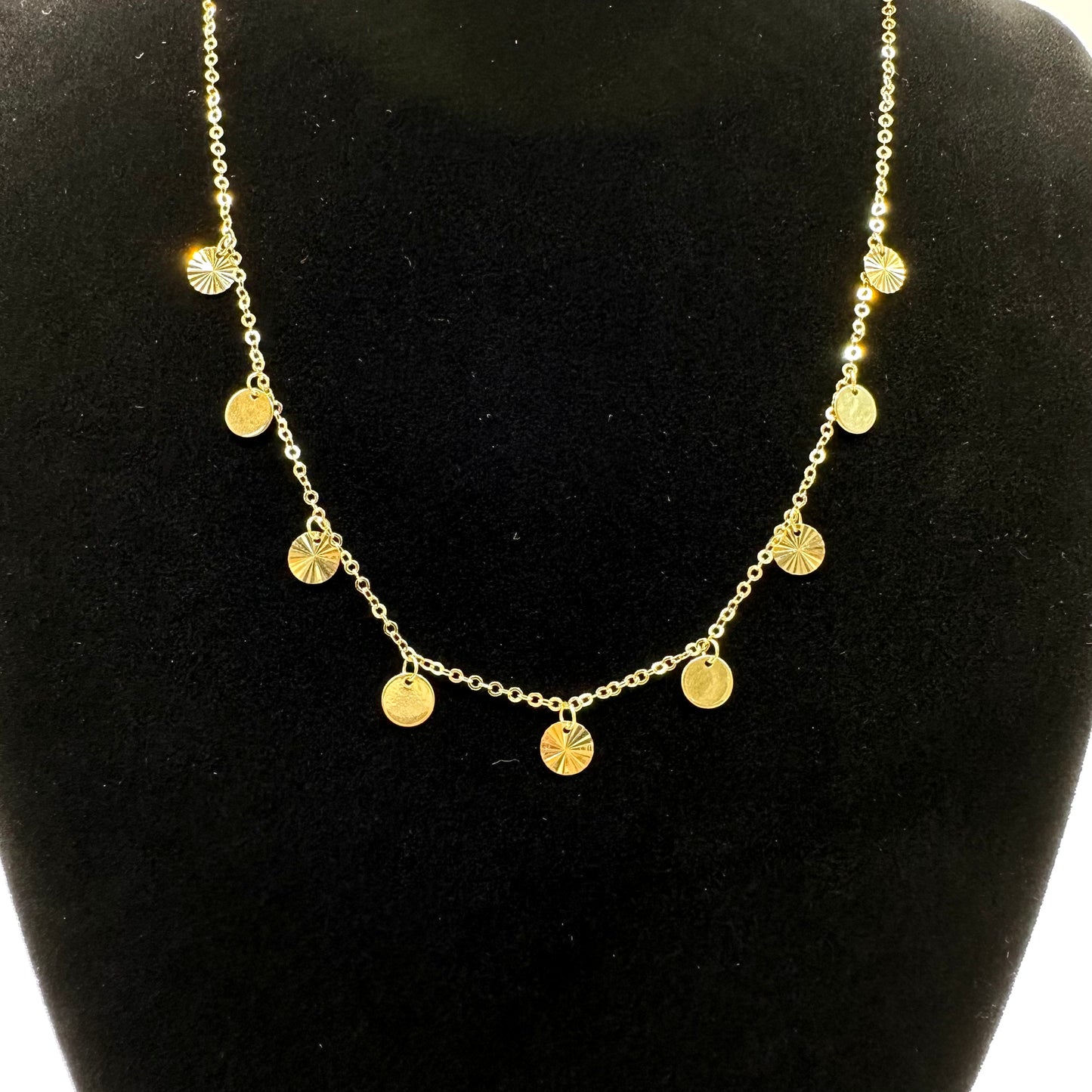 18k designer necklace