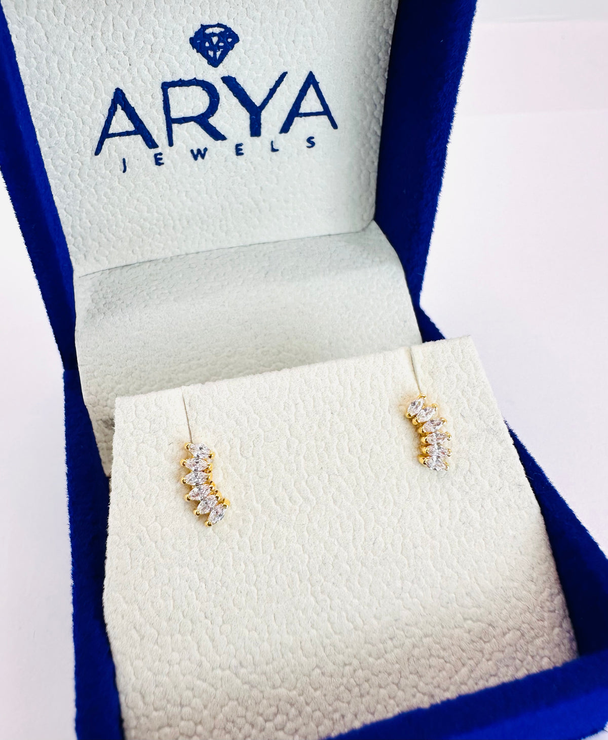 22k solid gold earrings /gift jewellery gold
