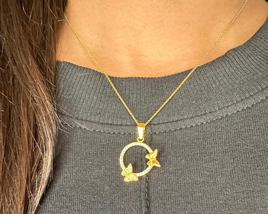 22k solid gold designer necklace