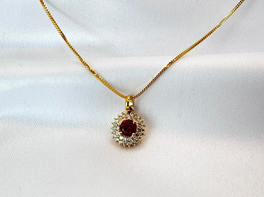 22k solid gold charms pendant only