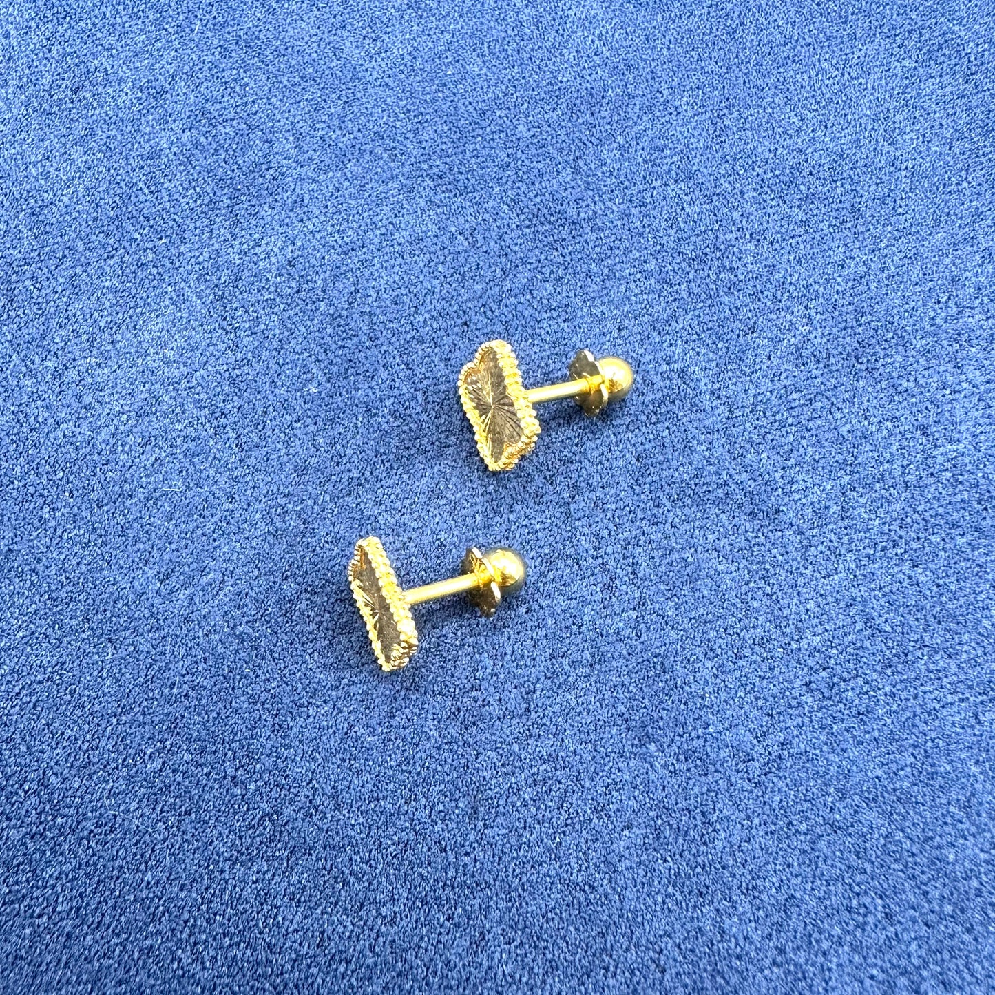 22k solid gold earrings
