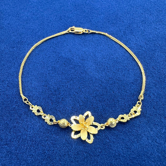 22k Solid Gold Designer Bracelet