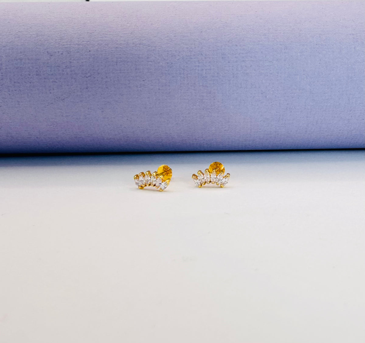 22k solid gold earrings /gift jewellery gold
