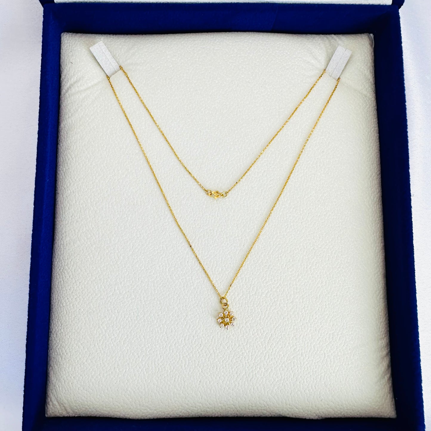 22k solid gold designer necklace