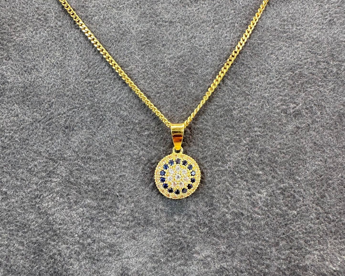 22k solid gold pendant