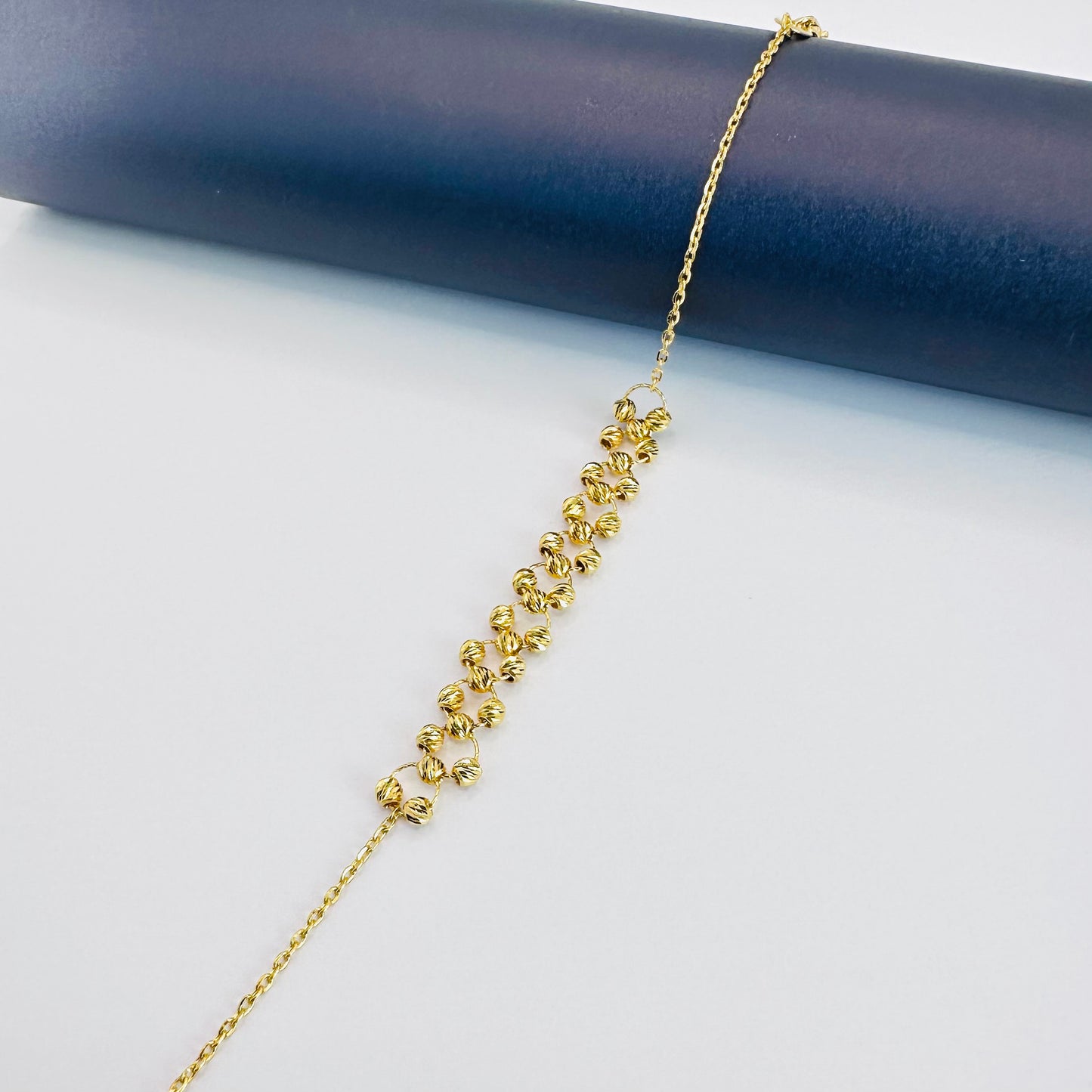 22k solid gold everyday bracelet