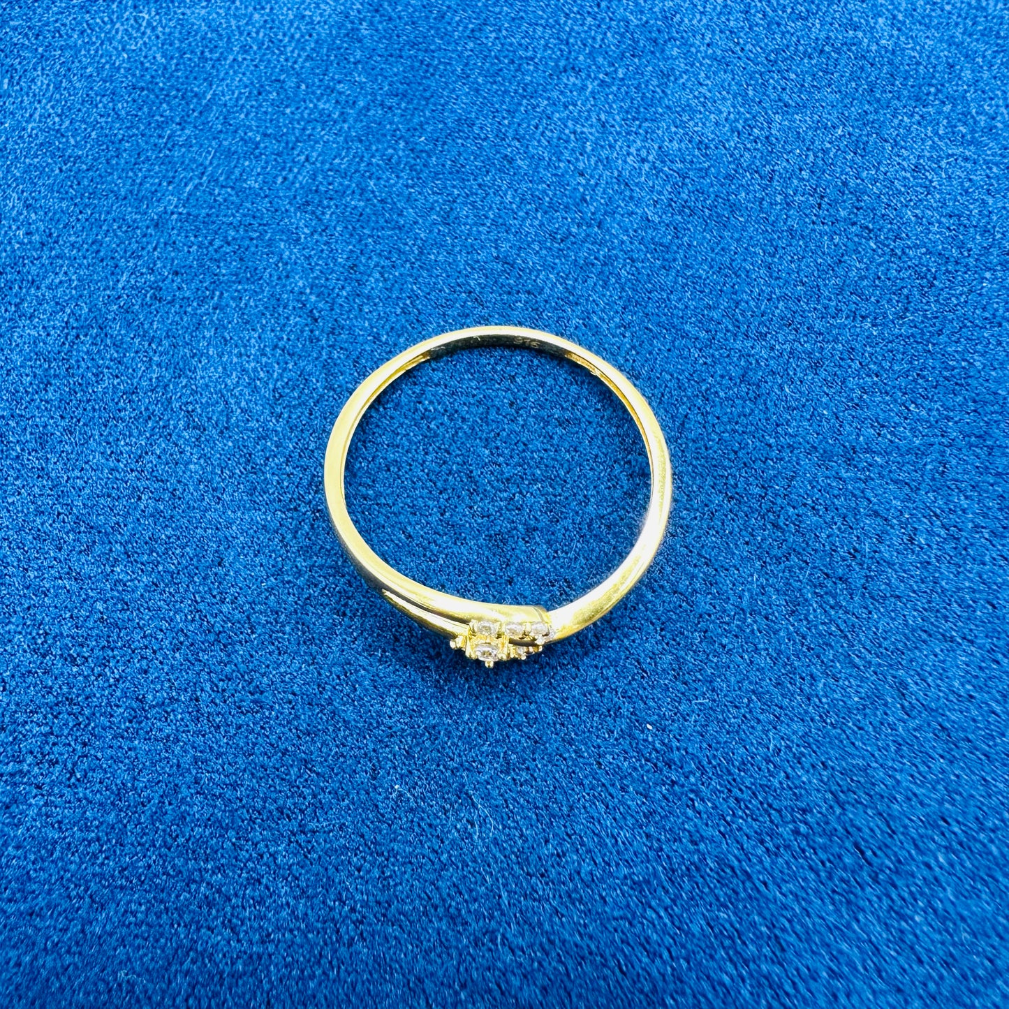 22k solid gold ring - 916 UK hallmarked.