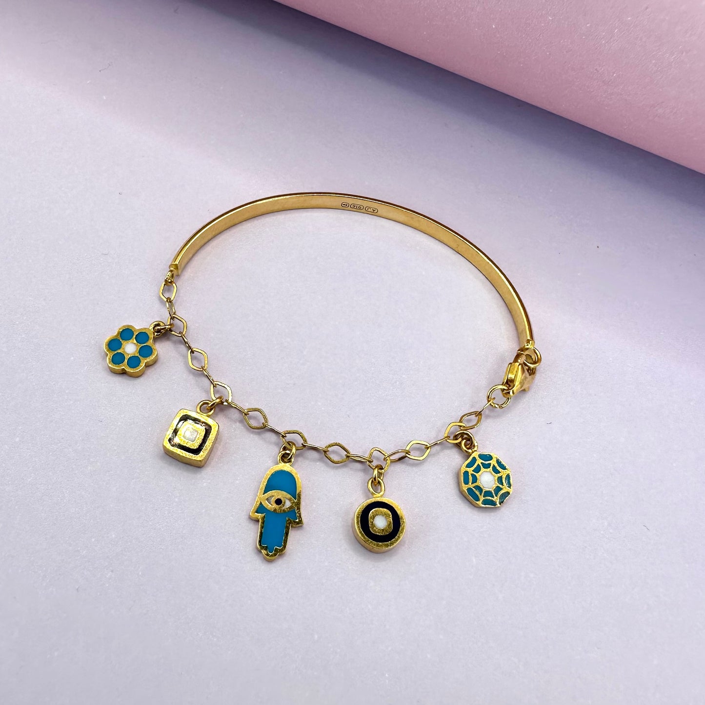 22k solid gold baby/toddlers bracelet