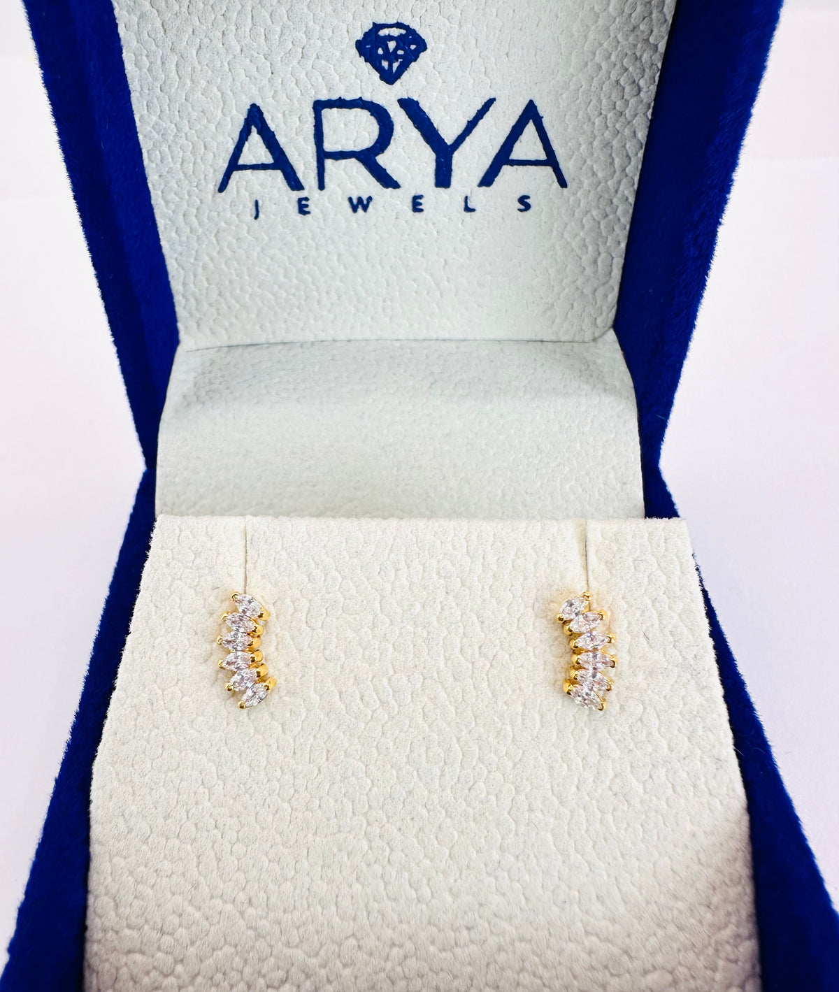 22k solid gold earrings /gift jewellery gold