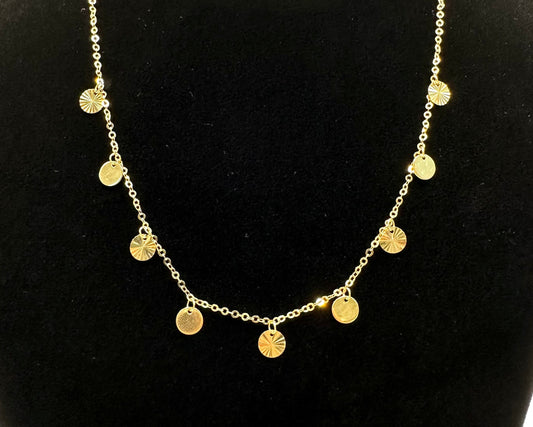 18k designer necklace
