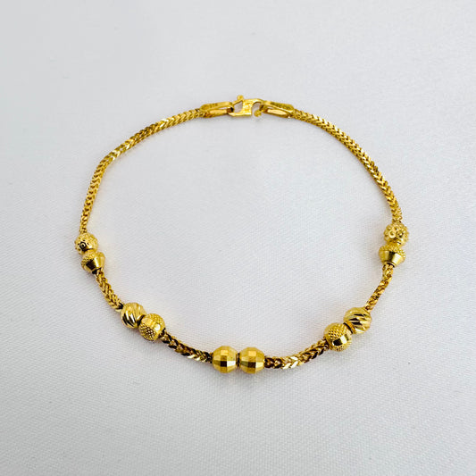 22k solid gold bracelet