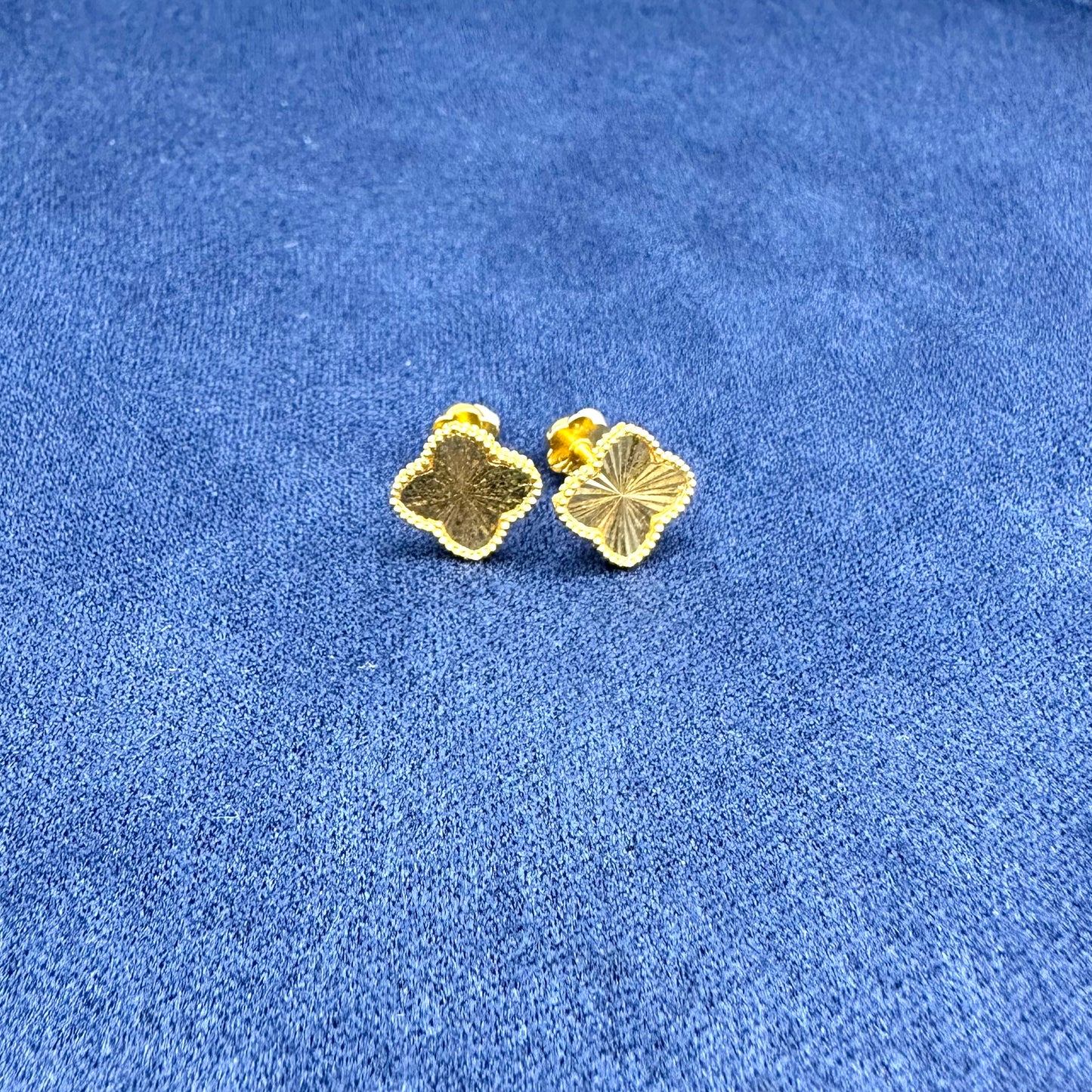 22k solid gold earrings
