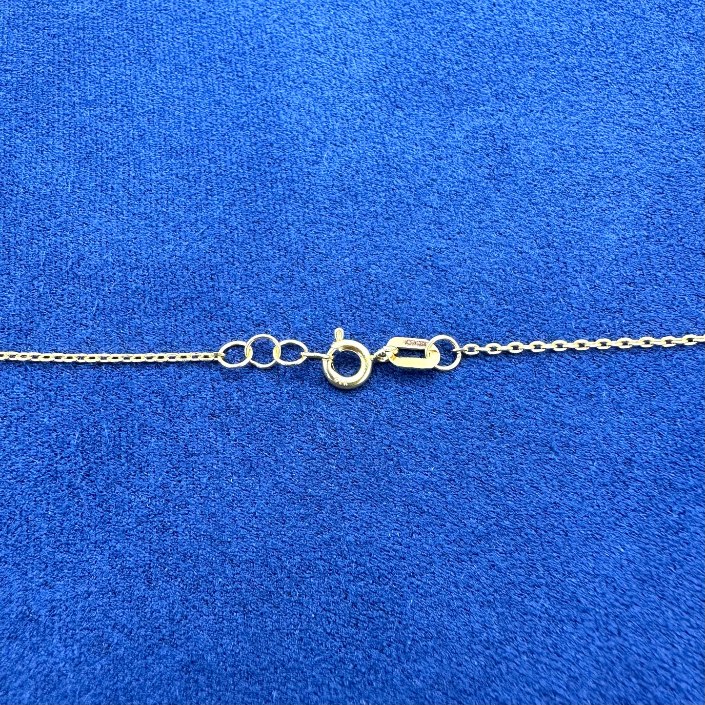 22k Solid gold double layer necklace