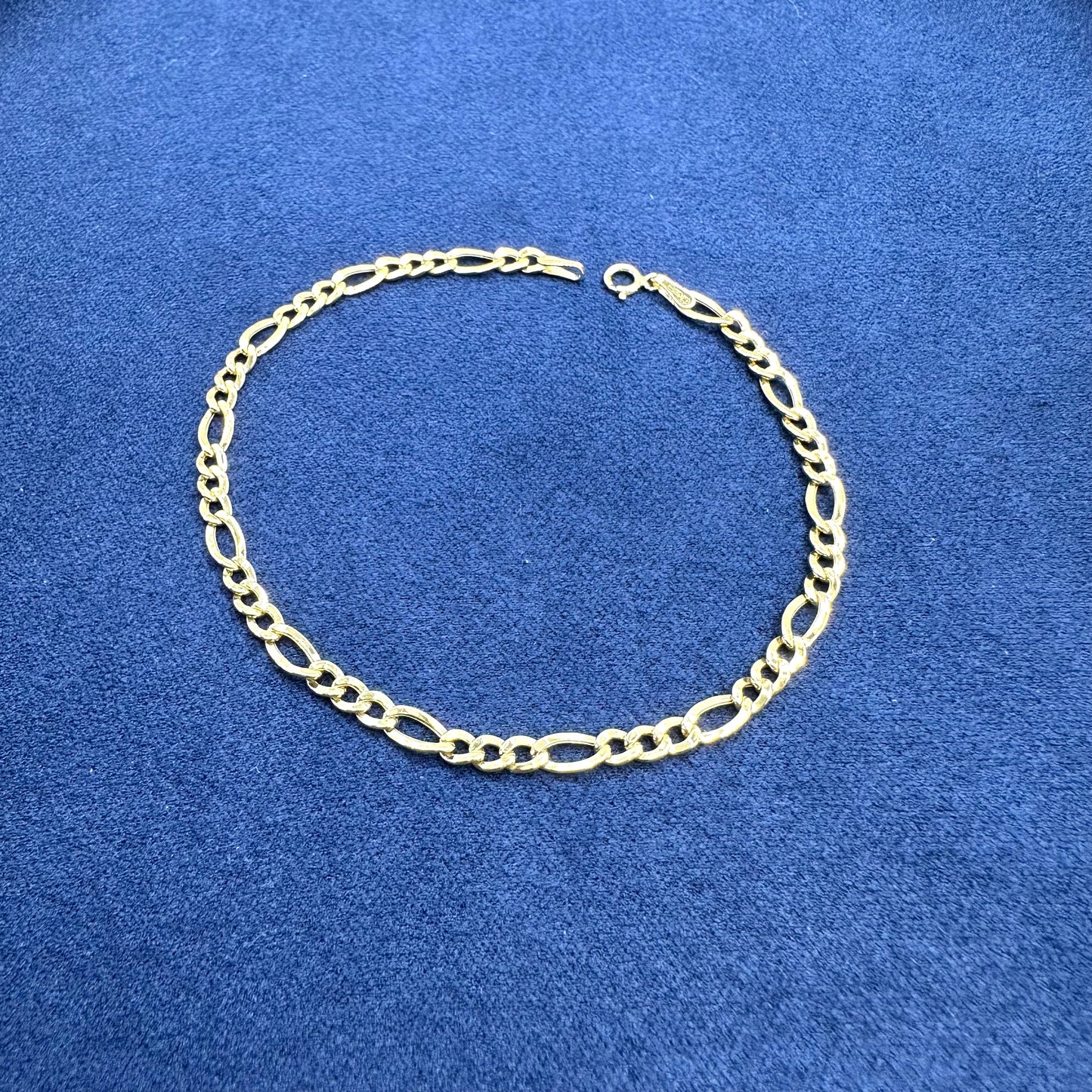 18k solid gold unisex bracelet