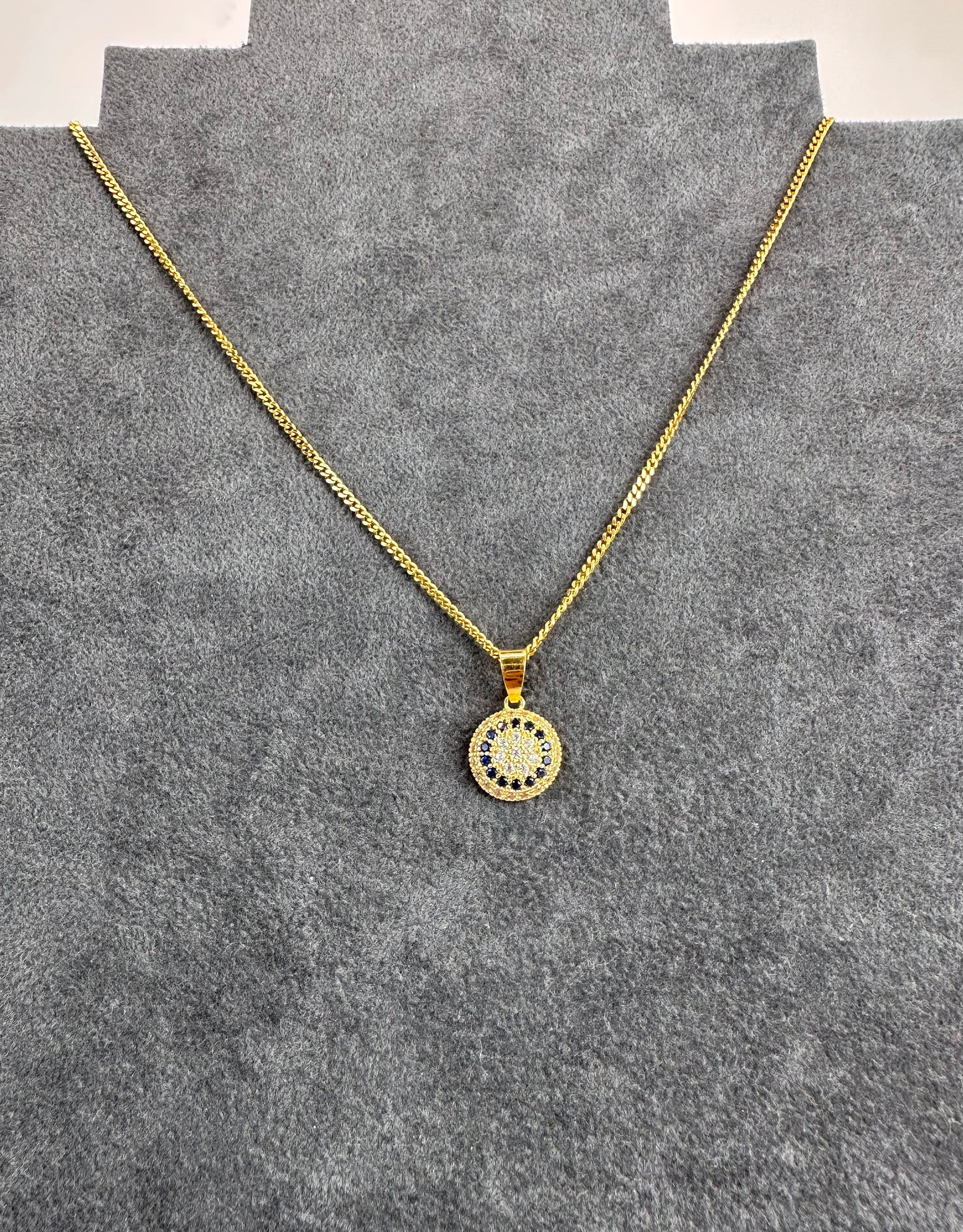 22k solid gold pendant