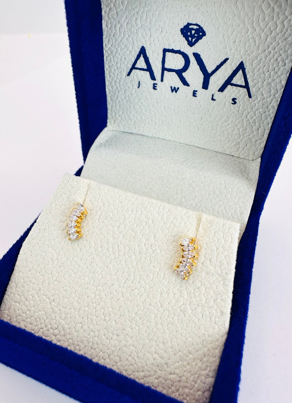 22k solid gold earrings /gift jewellery gold