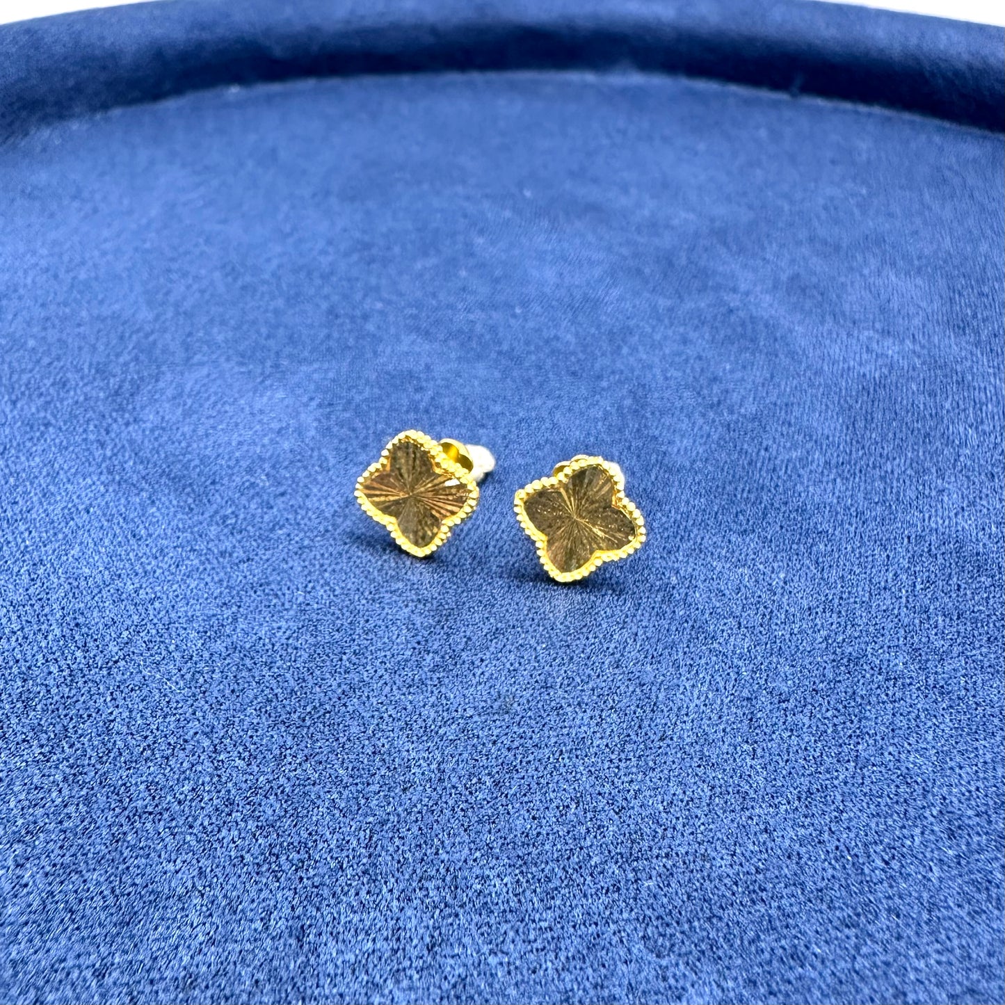 22k solid gold earrings