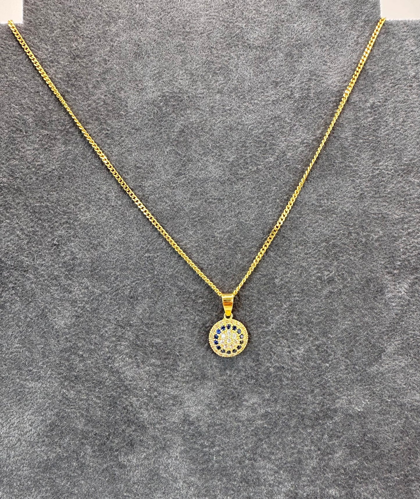 22k solid gold pendant