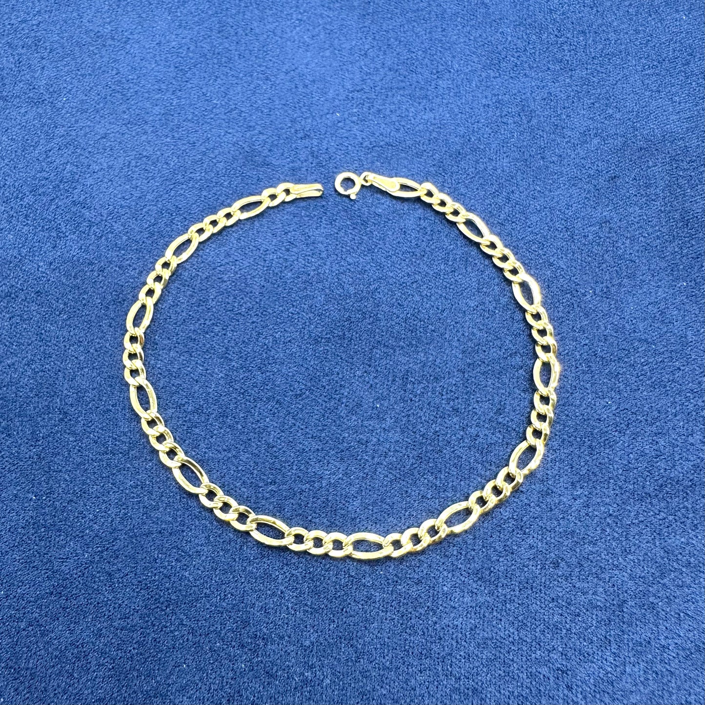 18k solid gold unisex bracelet