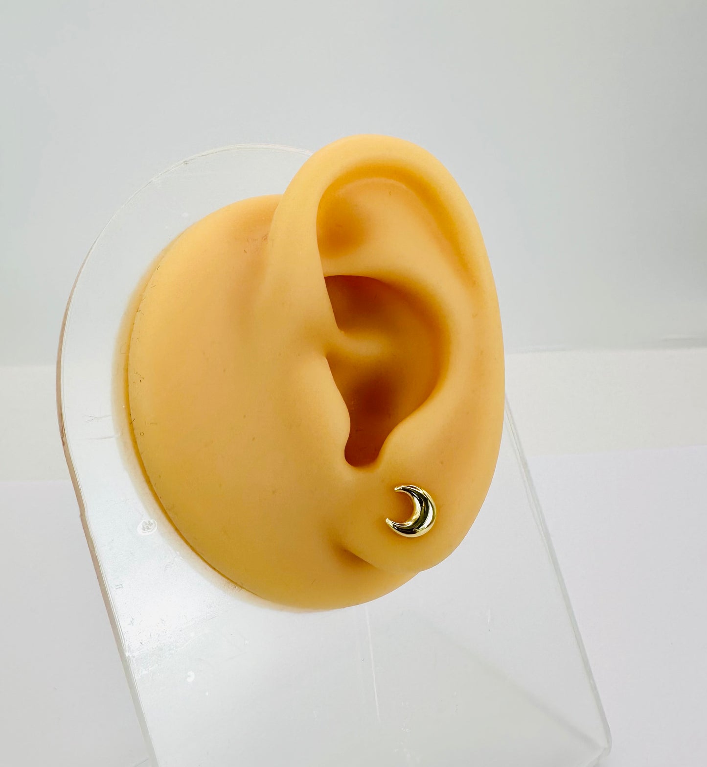 18k Solid Gold Celestial ear studs
