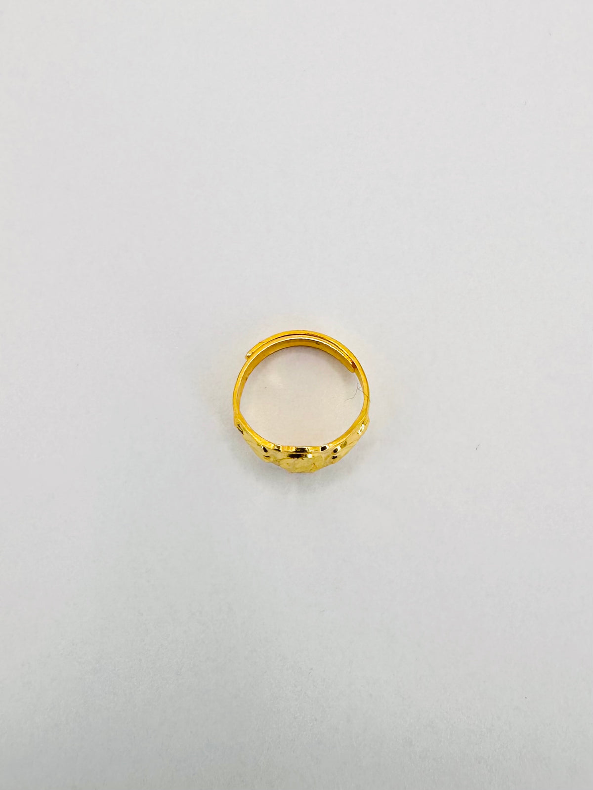 22k solid gold baby ring - 916 hallmarked