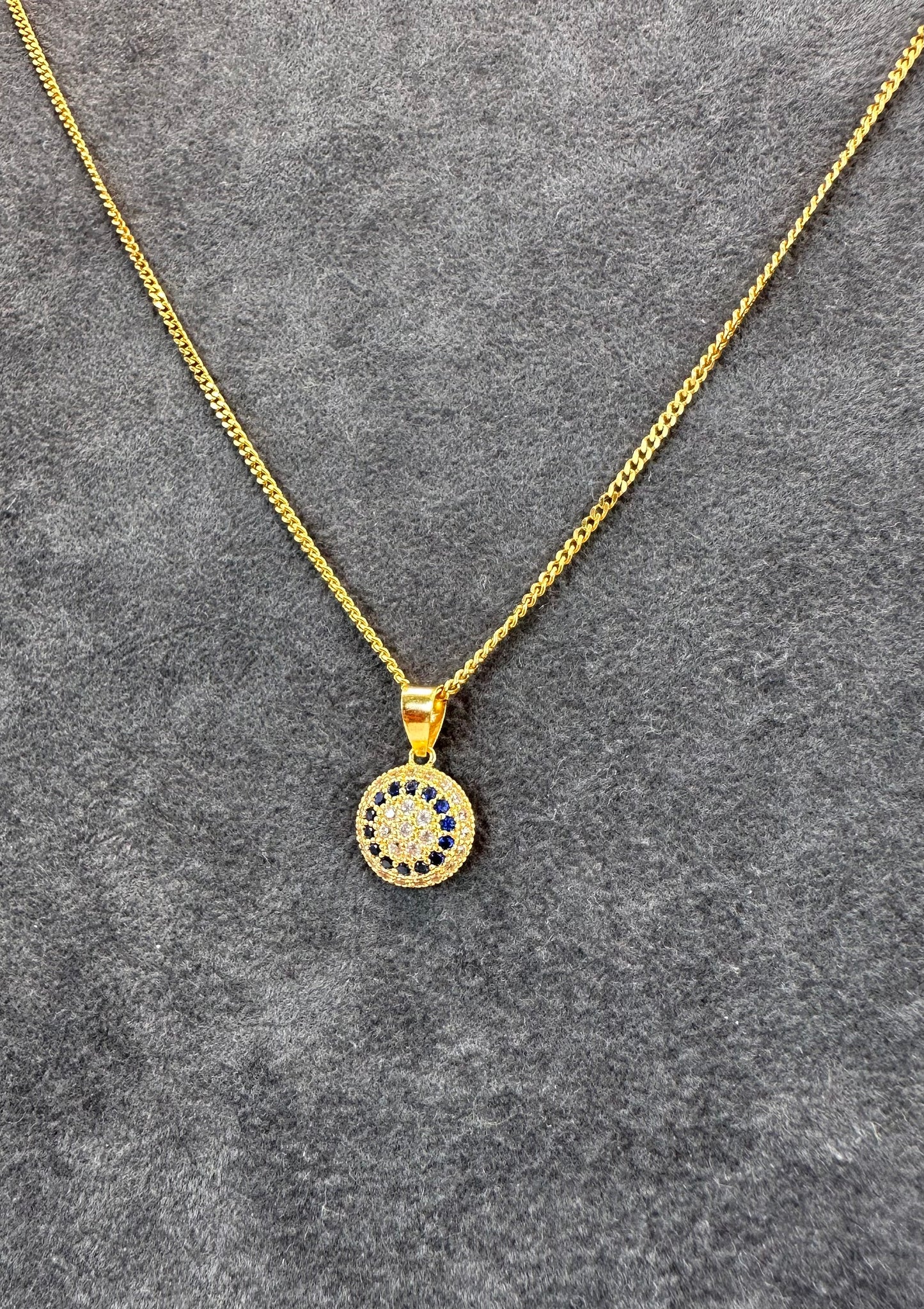 22k solid gold pendant