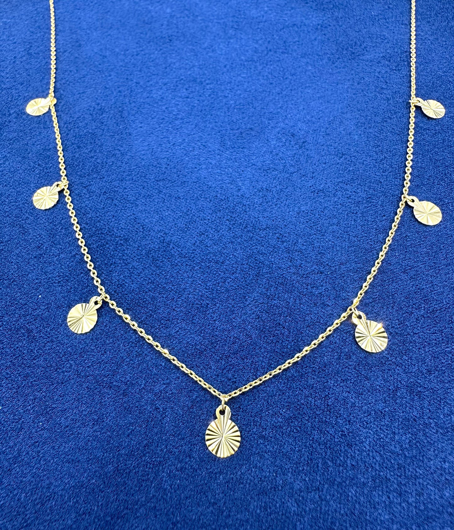 22k solid gold designer necklace